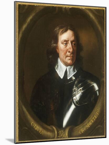 Portrait of Oliver Cromwell-Sir Peter Lely-Mounted Giclee Print