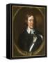 Portrait of Oliver Cromwell-Sir Peter Lely-Framed Stretched Canvas