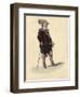 Portrait of Oliver Cromwell-Hippolyte Delaroche-Framed Giclee Print