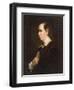 Portrait of Oliver Goldsmith (1728-1774), half-length, in a Black Jacket-Sir Joshua Reynolds-Framed Giclee Print