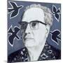 Portrait of Olivier Messiaen, Illustration for 'The Sunday Times', 1970s-Barry Fantoni-Mounted Giclee Print