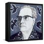 Portrait of Olivier Messiaen, Illustration for 'The Sunday Times', 1970s-Barry Fantoni-Framed Stretched Canvas