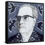 Portrait of Olivier Messiaen, Illustration for 'The Sunday Times', 1970s-Barry Fantoni-Framed Stretched Canvas