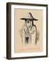 'Portrait of one of the Cardinals', c1860, (c1860)-John Leech-Framed Giclee Print