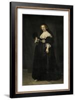 Portrait of Oopjen Coppit, 1634-Rembrandt Harmensz. van Rijn-Framed Giclee Print