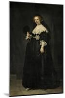 Portrait of Oopjen Coppit, 1634-Rembrandt Harmensz. van Rijn-Mounted Giclee Print