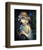 Portrait of Ophelia-Jasmine Becket-Griffith-Framed Art Print