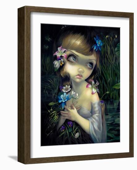 Portrait of Ophelia-Jasmine Becket-Griffith-Framed Art Print