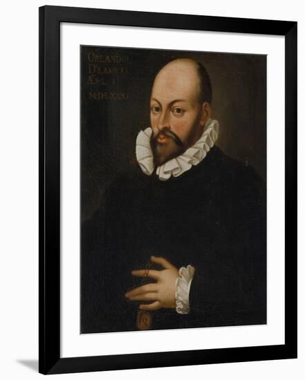 Portrait of Orlando Di Lasso. Copy after Hans Von Aachen, 17/18th Century-Hans von Aachen-Framed Giclee Print