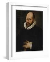 Portrait of Orlando Di Lasso. Copy after Hans Von Aachen, 17/18th Century-Hans von Aachen-Framed Giclee Print