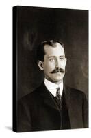 Portrait of Orville Wright. 1909-null-Stretched Canvas