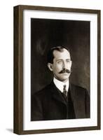 Portrait of Orville Wright. 1909-null-Framed Photographic Print