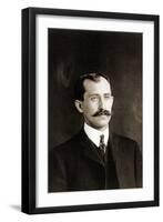 Portrait of Orville Wright. 1909-null-Framed Photographic Print