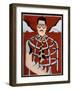 Portrait of Oscar Dominguez, 1977-John Welson-Framed Giclee Print