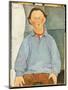 Portrait of Oscar Miestchanioff, C.1916-Amedeo Modigliani-Mounted Giclee Print