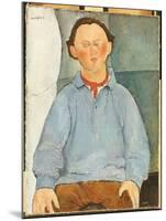 Portrait of Oscar Miestchanioff, C.1916-Amedeo Modigliani-Mounted Giclee Print