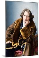 Portrait of Oscar Wilde, 1882 (Photo)-Napoleon Sarony-Mounted Giclee Print