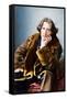 Portrait of Oscar Wilde, 1882 (Photo)-Napoleon Sarony-Framed Stretched Canvas