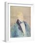 'Portrait of Oscar Wilde', 1895-Henri de Toulouse-Lautrec-Framed Giclee Print