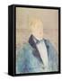 'Portrait of Oscar Wilde', 1895-Henri de Toulouse-Lautrec-Framed Stretched Canvas