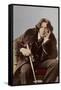 Portrait of Oscar Wilde, C. 1882 (Photo)-Napoleon Sarony-Framed Stretched Canvas