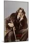 Portrait of Oscar Wilde, C. 1882 (Photo)-Napoleon Sarony-Mounted Giclee Print