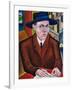 Portrait of Oskar Maria Graf-Georg Schrimpf-Framed Giclee Print