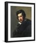 Portrait of Ottavio Gigli (Oil on Canvas)-Francesco Podesti-Framed Giclee Print