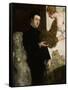 Portrait of Ottavio Strada-Jacopo Tintoretto-Framed Stretched Canvas