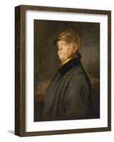 Portrait of Otto Von Bismarck (1815-1898) Par Lenbach, Franz, Von (1836-1904). Oil on Canvas, Size-Franz Seraph von Lenbach-Framed Giclee Print