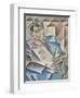 Portrait of Pablo Picasso by Juan Gris-null-Framed Giclee Print