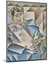 Portrait of Pablo Picasso by Juan Gris-null-Mounted Giclee Print