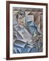 Portrait of Pablo Picasso, January-February 1912-Juan Gris-Framed Giclee Print