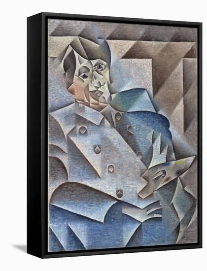 Portrait of Pablo Picasso, January-February 1912-Juan Gris-Framed Stretched Canvas