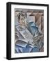 Portrait of Pablo Picasso, January-February 1912-Juan Gris-Framed Giclee Print