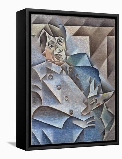 Portrait of Pablo Picasso, January-February 1912-Juan Gris-Framed Stretched Canvas