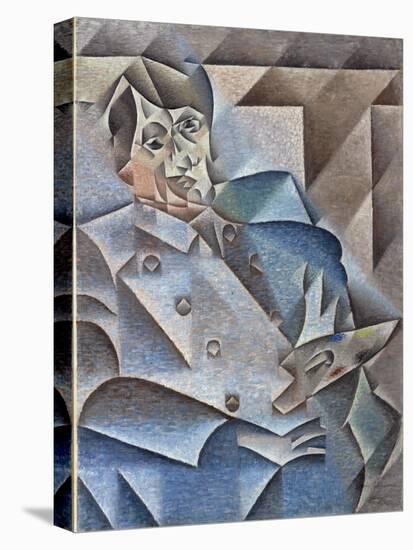 Portrait of Pablo Picasso, January-February 1912-Juan Gris-Stretched Canvas