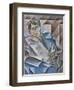 Portrait of Pablo Picasso, January-February 1912-Juan Gris-Framed Giclee Print
