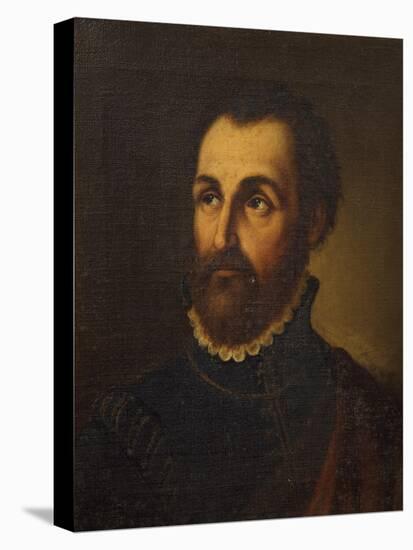 Portrait of Painter and Architect Giulio Romano-Lattanzio Querena-Stretched Canvas