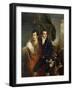 Portrait of Painter and His Brother Francesco-Jozef Tominc-Framed Giclee Print