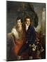 Portrait of Painter and His Brother Francesco-Jozef Tominc-Mounted Giclee Print