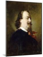 Portrait of Painter Eduard Engerth-Friedrich Von Amerling-Mounted Giclee Print