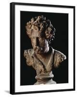 Portrait of Painter Fortuny-Vincenzo Gemito-Framed Giclee Print