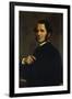 Portrait of Painter Francesco Gandolfi-Santo Bertelli-Framed Giclee Print