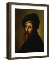 Portrait of Painter Ludovico Carracci-Lattanzio Querena-Framed Giclee Print