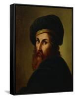 Portrait of Painter Ludovico Carracci-Lattanzio Querena-Framed Stretched Canvas