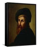 Portrait of Painter Ludovico Carracci-Lattanzio Querena-Framed Stretched Canvas