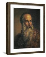 Portrait of Painter Paolo Veronese-Lattanzio Querena-Framed Giclee Print