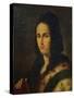 Portrait of Painter Raphael-Lattanzio Querena-Stretched Canvas