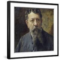 Portrait of Painter Scomparini-Antonio Lonza-Framed Giclee Print